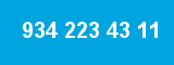 934 223 43 11 934 223 43 11